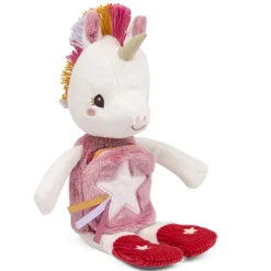 Glowknuffel met verhaaltje Lena de Eenhoorn