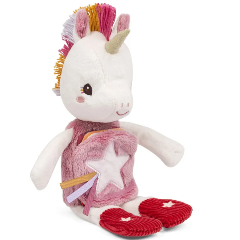 Glowknuffel met verhaaltje Lena de Eenhoorn