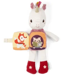 Glowknuffel met verhaaltje Lena de Eenhoorn