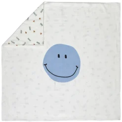 Goddelijk zachte babydeken Happy Rascals Smile