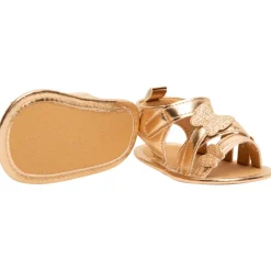 Gouden sandalen met vlinderdetails meisjes
