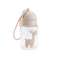 Gourde Celebration zand met rietje 280 ml van Done By Deer