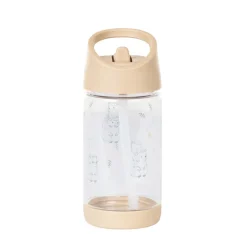 Gourde egeltje met opvouwbaar rietje - 400ml