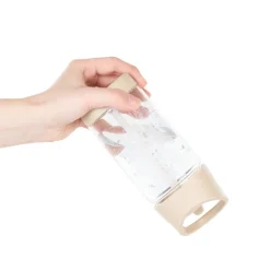 Gourde egeltje met opvouwbaar rietje - 400ml