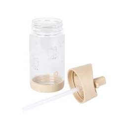 Gourde egeltje met opvouwbaar rietje - 400ml