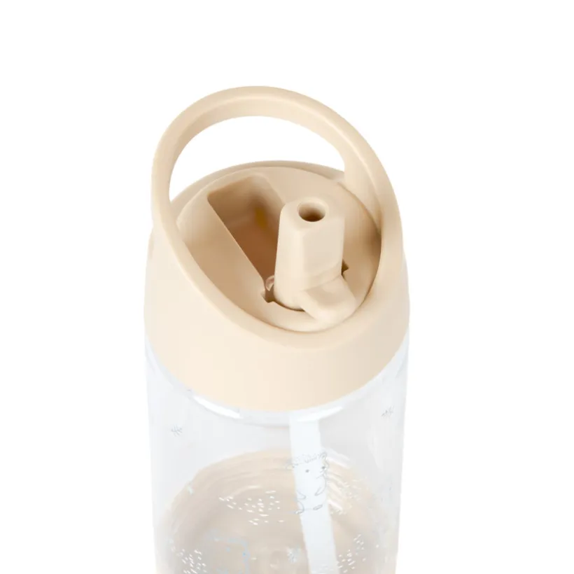 Gourde egeltje met opvouwbaar rietje - 400ml