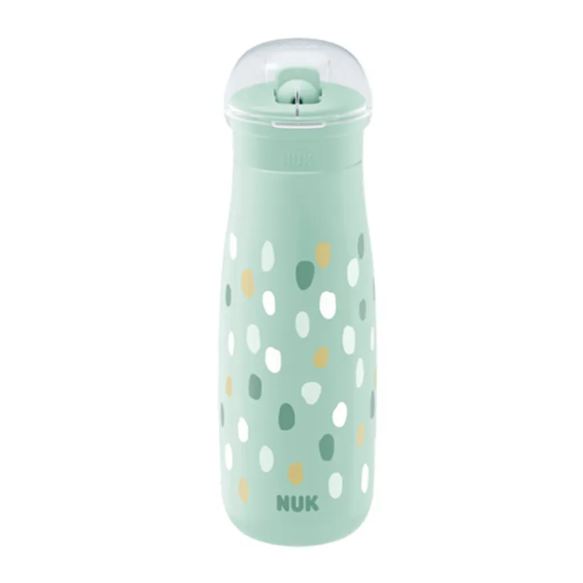 Gourde Mini Me avec embout 2 en 1 Flip 450 ml vert