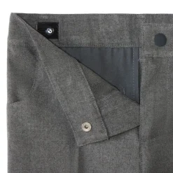 Grijze broek van stof jongens met rechte pasvorm en verstelbare taille