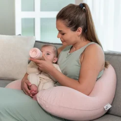 Groot multifunctioneel kussen Buddy Heather Pink
