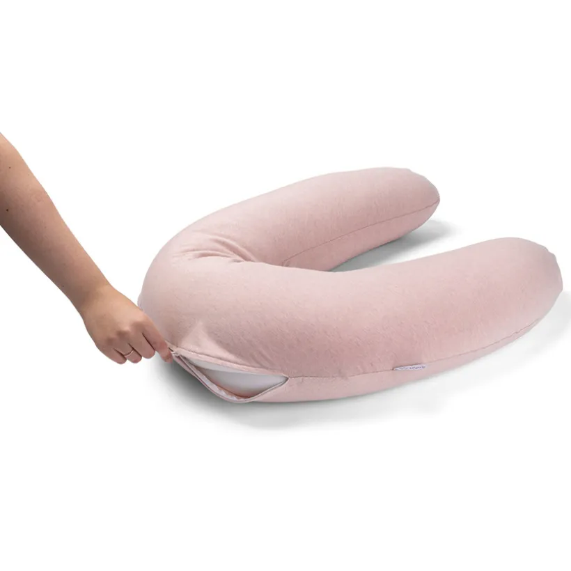 Groot multifunctioneel kussen Buddy Heather Pink