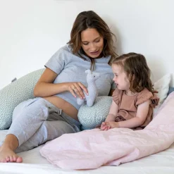 Groot multifunctioneel kussen Buddy Cloudy Kaki
