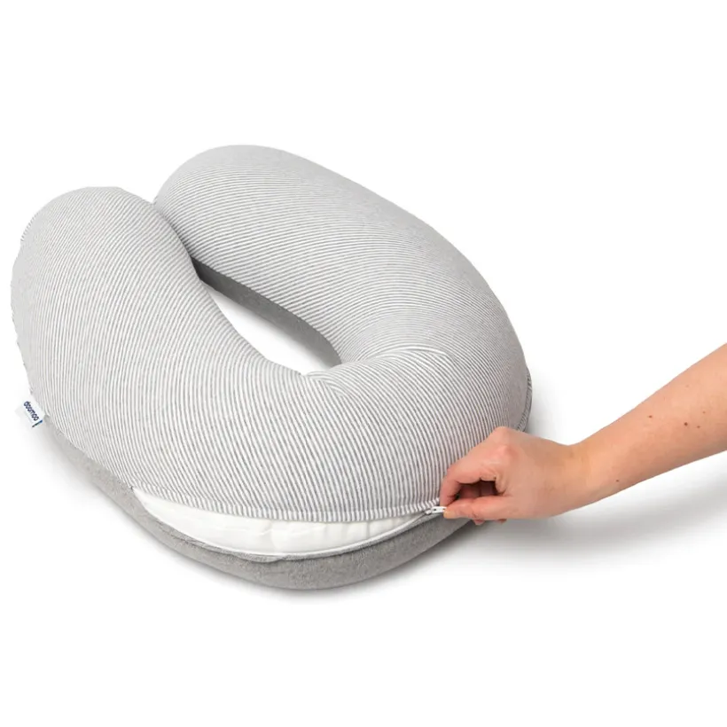 Groot multifunctioneel kussen Buddy Classic Grey