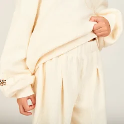 Grote pantalon van fancy Double Jersey meisjes