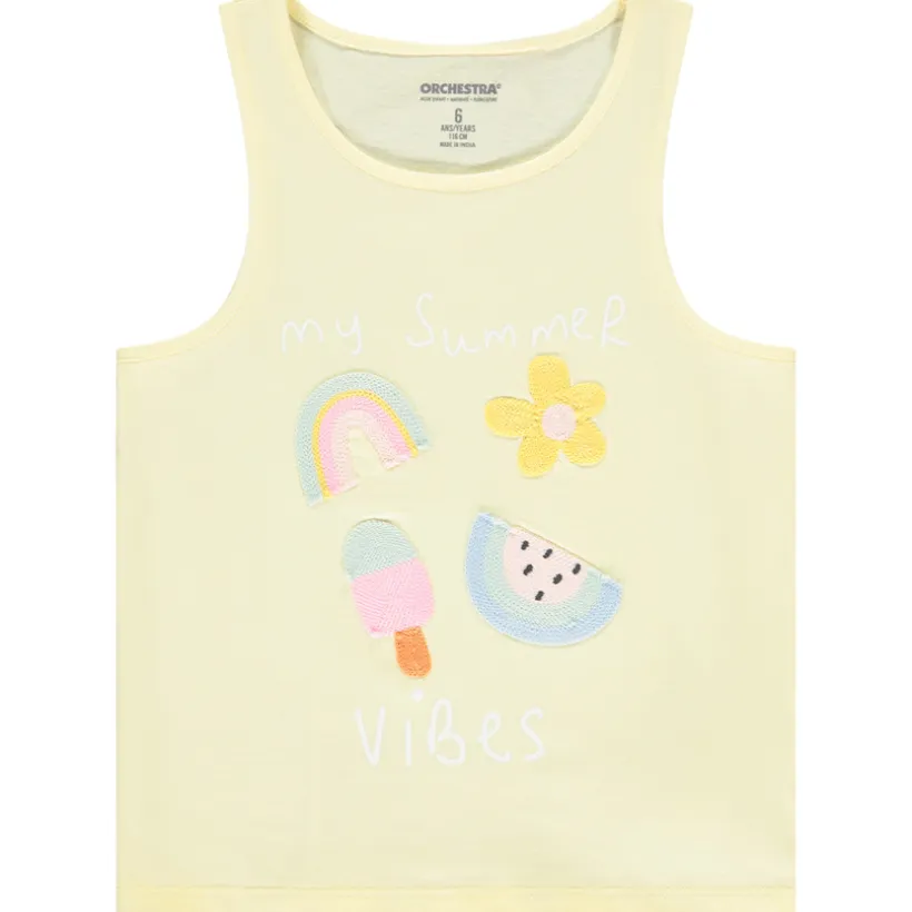 Haakpatches tanktop meisjes