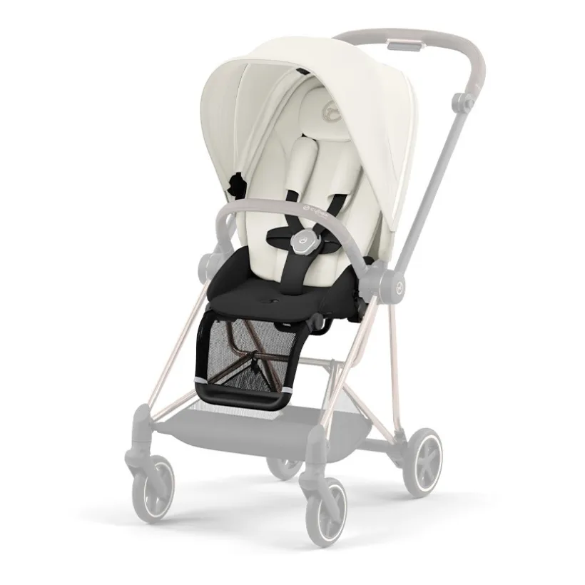 Habillage de siège pour poussette Mios 3 off white