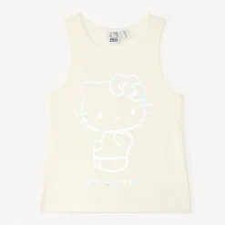 Halsband met iriserende Hello Kitty-print meisjes