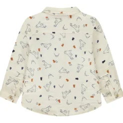 Hemd met fantasieprint van zeehond voor baby jongen