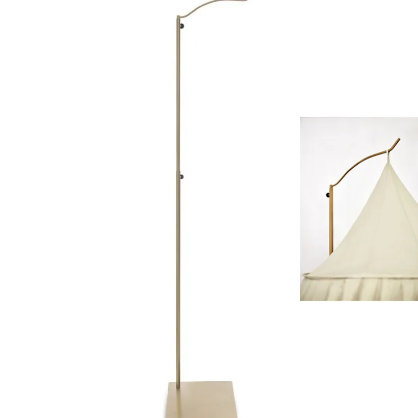 Hemelstang voor groot hemelbed Messing Gold