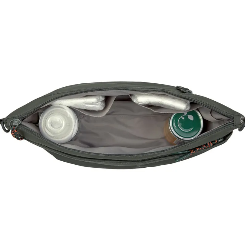 Heupluiertas Organizer voor kinderwagen Donker Olijf
