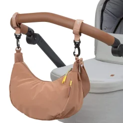 Heuptas Stretch Up opbergen sleutels-telefoon-fopspeen enz... Almond