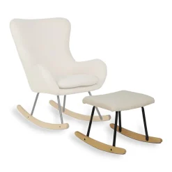 Hocker Rocker Rocking Chair Nordic & Basic Beige