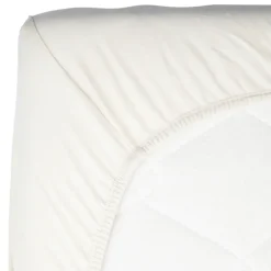 Hoeslaken Daisy White 70x140cm