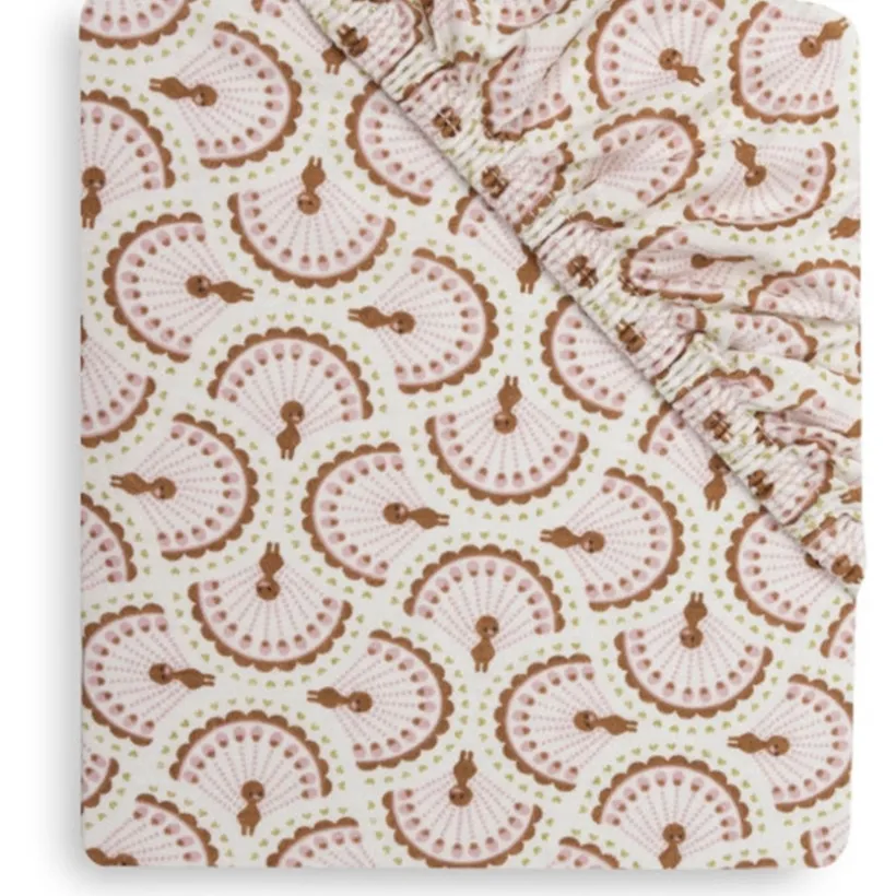 Hoeslaken jersey 70x140cm Soft Plumes