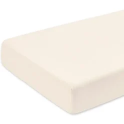 Hoeslaken katoen Jersey 70x140cm Cream