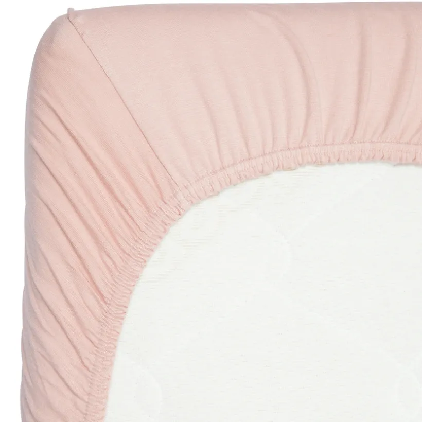 Hoeslaken Misty Rose 70x140cm