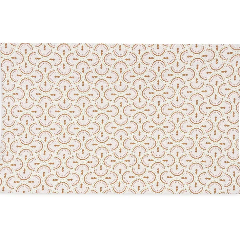 Hoeslaken voor aankleedkussen jersey - Soft Plumes - 50x70 cm