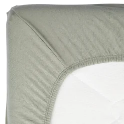 Hoeslaken Whisper Green 60x120cm