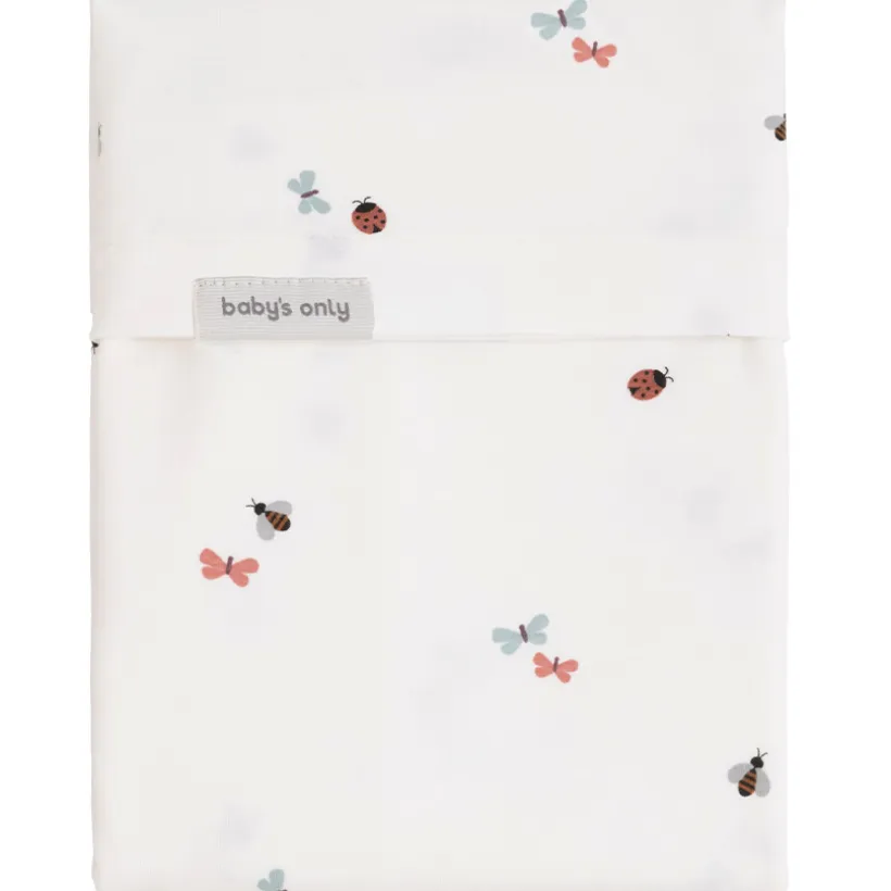 Hoeslaken wieg Buzzy - Gebroken wit