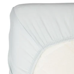 Hoeslaken wieg Riviera Blue 40x90cm