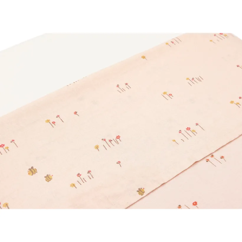 Hoeslaken wieg 75 x 100 cm Pretty Picnic