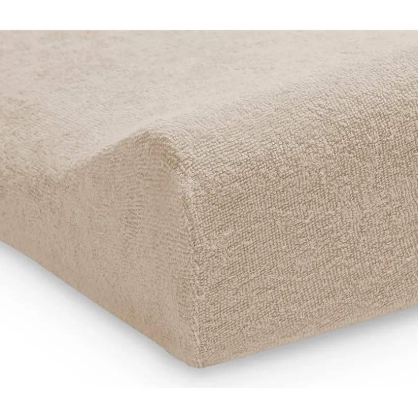 Hoes luierkussen badstof - Nougat - 50x70 cm