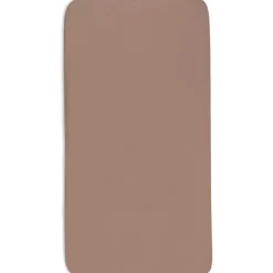 Hoes parkmatras jersey - Milky Coffee - 75x95 cm