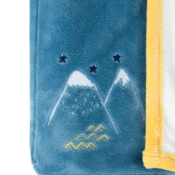 Hoes voor verschoonmatras in polyester Mes amis les dinos met dinosaurussenprint
