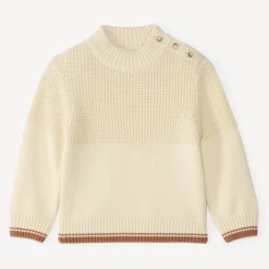 Hoge col trui voor babyjongen