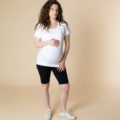 Hoge hoofdband post-partum fietsbroek voor vrouwen