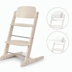Hoge kinderstoel Iris 3-in-1 All Natural Light