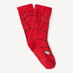 Hoge Spider-Man Marvel sokken met lusjesstructuur jongens