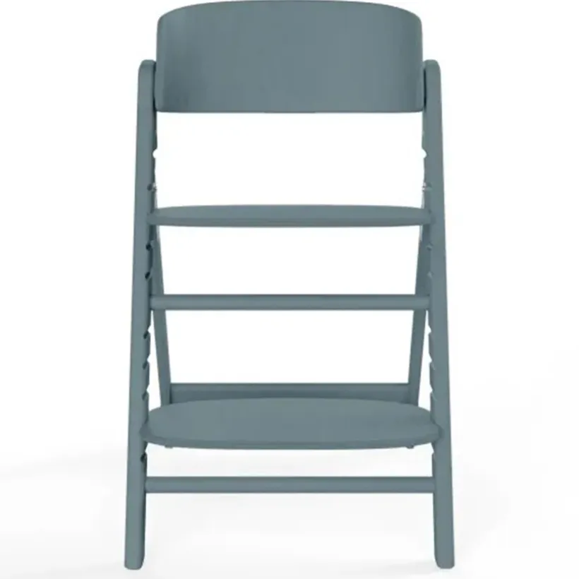 Hoge stoel evolutief Click & Fold Stone Blue