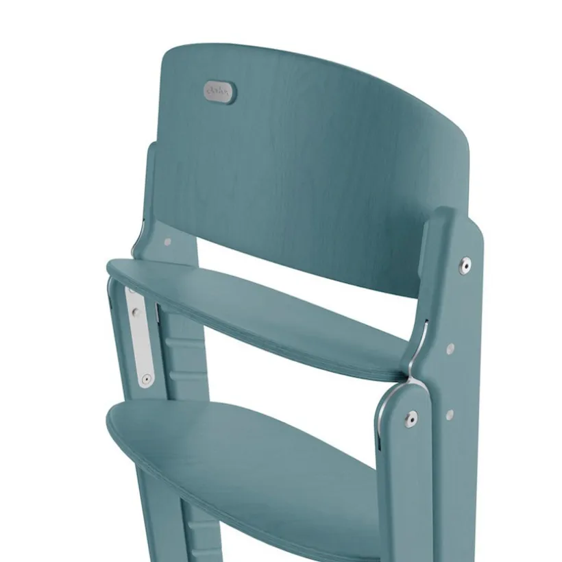 Hoge stoel evolutief Click & Fold Stone Blue