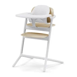 Hoge stoel evolutief Lemo 3 in 1 sand white Cybex
