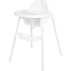 Hoge stoel 2 in 1 Capucine - Wit