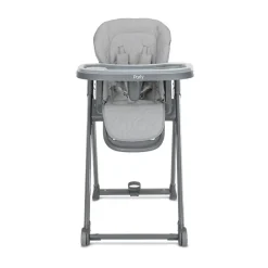 Hoge Stoel met wielen Party 6M+ Grijs