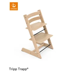 Hoge stoel - Oak wit