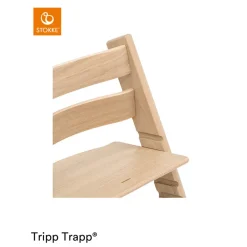 Hoge stoel - Oak wit