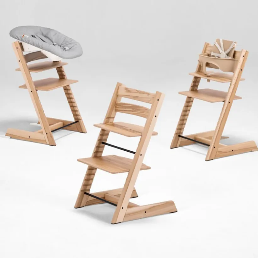 Hoge stoel Tripp Trapp evolutief Wild Wood