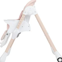 Hoge stoel verstelbaar Jude 0+ roze